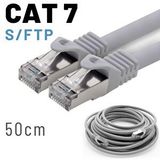 IRENIS Irenis 50 Cm Cat7 Kablo S/ftp Lszh Ethernet Network Lan Ağ Kablosu Gri