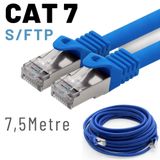 IRENIS Irenis 7,5 Metre Cat7 Kablo S/ftp Lszh Ethernet Network Lan Ağ Kablosu Mavi