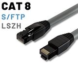 IRENIS Irenis Cat8 Kablo S/ftp Lszh Ethernet Network Lan Ağ Kablosu Gri