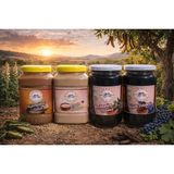 İrfan Bakliyat Tahin (Taş Değirmen Yerli Susam ) kavrulmuş 935 Gr ve kavrulmamıs tahin 935 gr keçi boynuzu pekmezi 800 GR ÜZÜM PEKMEZİ 800 Gr - 1,75 kg