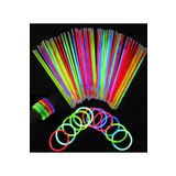 İRHANLAR Glow Stick 100 Adet Kırılan Fosforlu Çubuk Bileklik Neon Işık Parti Eğlence Malzemeleri