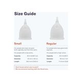 Irie Adet Kabı Regl Kabı Menstrüel Kap Menstrual Cup Alman Medikal Silikon (Small) - Option-1 - Beyaz