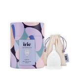 irie Adet Kabı Regl Kabı Menstrüel Kap Menstrual Cup Alman Medikal Silikon (Transparan, Regular)