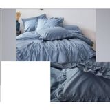 Irina Home Fırfırlı Nevresım Takımı Vıenna 4 Pcs - Mavi - 200 x 220 cm