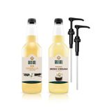 Irish Cream & Vanilya Aromalı Kahve & Meyve Şurubu 2 x 700 ml.