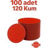 irişka Cırt Zımpara Seti Zımpara Pedi 100 Ad - 120 Kum