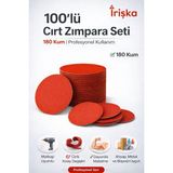 irişka Cırt Zımpara Seti Zımpara Pedi - 180 Kum