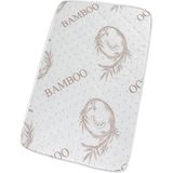 Irk Lemoon Bambu Ortopedik Bebek Oyun Parkı & Beşik Yatağı 70X110X10CM - Beyaz - 60 x 120 cm