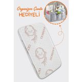 IRK Markacity m Organizer Keçe Çanta Hediyeli Bambu Ortopedik Bebek Yatağı