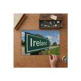 Irlanda Tabelası Tasarımı 240 Parça Ahşap Puzzle Ahşap Kutuda MP00890
