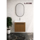 IRMA SERİSİ 60 Cm Lavabolu Alt Banyo Dolabı, Kapaklı Banyo Alt Dolabı,Seramik Lavabo Dahil