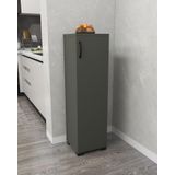 Irmak Dünyası Çok Amaçlı Tek Kapaklı Mini Dolap Erzak Dolabı Banyo Dolabı