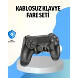 Irmak PS4 Uyumlu Kablosuz Oyun Kolu Ergonomik Çift Titreşimli Playstation Aksesuarı HS2331392645