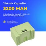 Irobot Roomba Combo İ7+ 3200 Mah 14.4V Robot Süpürge Batarya