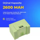 Irobot Roomba Combo İ8+ 2600 Mah 14.4V Robot Süpürge Batarya