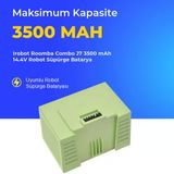 Irobot Roomba Combo J7 3500 Mah 14.4V Robot Süpürge Batarya