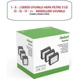 İrobot Roomba I3 - E5 - I7 - J7 Orijinal Hepa Filtre 3 Adet