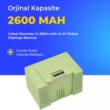 Irobot Roomba İ4 2600 Mah 14.4V Robot Süpürge Batarya