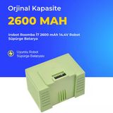 Irobot Roomba İ7 2600 Mah 14.4V Robot Süpürge Batarya