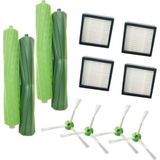 iRobot Roomba I7 Uyumlu 4 Adet Hepa Filtre,4 Adet Yan Fırça,2 Set(4 ADET) Ana Fırça