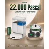 iRobot Roomba Plus 515 Combo Robot Süpürge ve Paspas + Autowash Istasyonu (Beyaz)