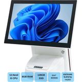 Iromx WP-1215W I5 12.gen 8gb 128GB 15.6’’ Wıfı/dahili Slip Yazıcılı Beyaz Endüstriyel Pos Pc