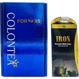 Iron Bitkisel Sindirim Destek Çayı – Bitkisel Bağırsak Düzenine Destek Toz Karışım - 100 gr