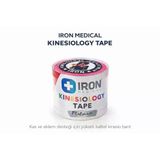 Iron Kınesıo Tape Ağrı Bandı Platinum 5Cm X 5 M Ağrı Bandı Pembe