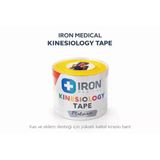 Iron Kınesıo Tape Ağrı Bandı Platinum 5Cm X 5 M Ağrı Bandı Sarı
