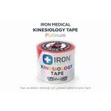 Iron Kınesıo Tape Ağrı Bandı Platinum 5Cm X 5 M Kırmızı