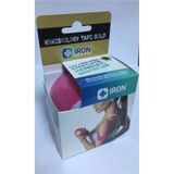 Iron Kinesiology Tape Gold 5cm X 5 M Bandı Pembe