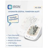 Iron Konuşan Dijital Koldan Ölçer Tansiyon Aleti
