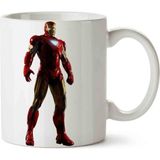 Iron Man 2 Porselen Kupa Bardak - Beyaz - 300 cc