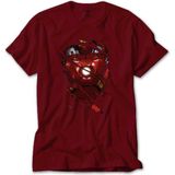 Iron Man Body Kırmızı Tişört Liyada - 3XL