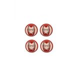 Iron-Man Desenli Xbox One S/One X/Xbox E/Xbox 360 Analog Koruyucu Silikon Pad