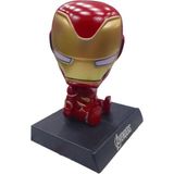 Iron Man Telefon Tutucu Masa Üstü Dekoratif Telefon Tutucu - Kırmızı