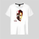 Iron Man Tony Stark Beyaz Erkek Tişört - XL