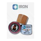 iron medical Kinesiology Tape Platinum Kinesio Sporcu Kas Ağrı Bandı 5cmx5m Bej