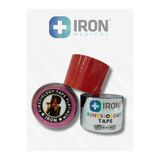 iron medical Kinesiology Tape Platinum Kinesio Sporcu Kas Ağrı Bandı 5cmx5m Kırmızı
