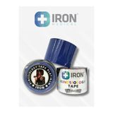 iron medical Kinesiology Tape Platinum Kinesio Sporcu Kas Ağrı Bandı 5cmx5m Mavi
