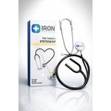 Iron Medical Tek Taraflı Stetoskop | Profesyonel Yüksek Ses Kaliteli Hemşire Doktor Steteskopu | Klinik Hastane Sağlık Ocağı Kullanımı