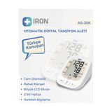 iron medical Türkçe Konuşan Dijital Tansiyon Aleti AS-35K