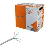 Iron Star 23Awg Utp Cat6 Network Kablosu Gri 300 Metre