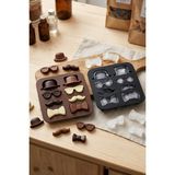 Ironika Silikon Dedektif Çikolata Buz Kek Aktivite Kalıbı 2'li Set - 26 x 26 x 7 cm