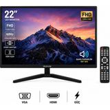 İRONİQ Ironiq IRN-Q22WS 22 Inç Full Hd 60Hz Çok Amaçlı LED Monitör, Hdmı, Vga, Rca Av ve USB Girişli
