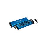 Ironkey 128Gb Keypad 200, Fıps 140-3 Taşınabilir Type-C Bellek - Ikkp200c/128Gb