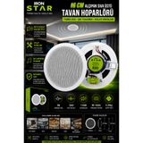 IRONSTAR 100V 16 cm Tavan hoparlörü / Alçıpan tavan hoparlörü / Sıva üstü tavan hoparlörü / Trafolu / Anons / Okul anons / Cami iç mekan / Mağaza tavan / Restoran tavan / Kafe ses sistemi / Tavan tipi hoparlör