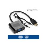 IRONSTAR HDMI TO VGA ( SES ÖZELLİĞİ VE SES KABLOSU MEVCUTTUR - SES ÖZELLİĞİ OLMAYANLARA DİKKAT EDİNİZ)