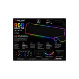 IRONSTAR IRON STAR RGB Oyuncu Mouse Pad 80x30 cm LED Işıklı XXXL Gaming Mouse Pad Su Geçirmez Kaymaz Taban 13 RGB Mod USB