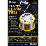 IRONSTAR kurtel Lehim teli 1.2 mm 100gr / 1.2 mm lehim teli / Kalay lehim / Elektronik lehim / 60/40 lehim / Fluxlu lehim / Lehim makarası / PCB lehim / İnce uçlu / Devre kartı lehim / Havya lehim / tamir
